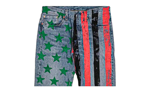 Cactus Plant Flea Market 4th of July Denim Jeans "Blue" DT378